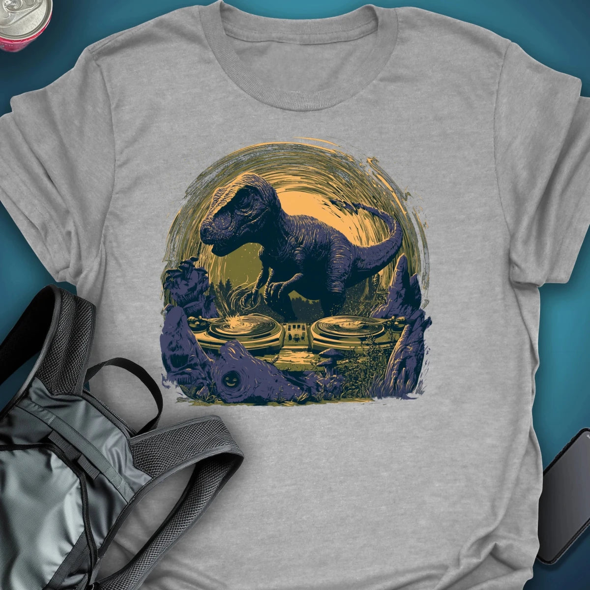 Primeval Beats graphic T-shirt – Festival clothing by Triptees