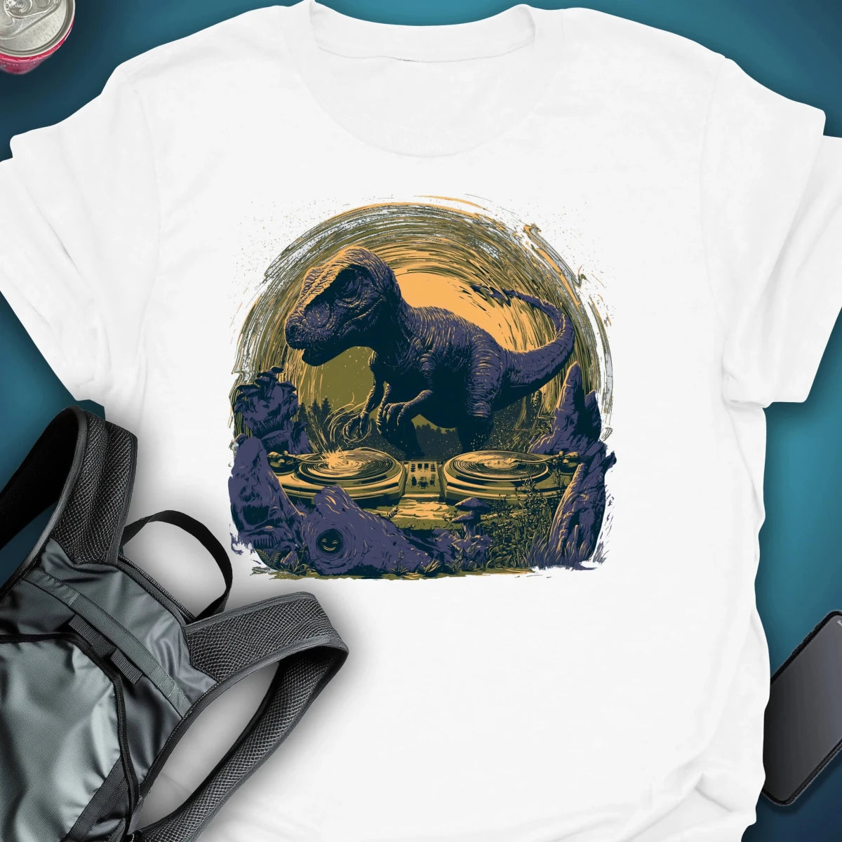 Primeval Beats graphic T-shirt – Festival clothing by Triptees