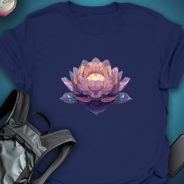 PRISM LOTUS graphic T-shirt – Festival clothing by Triptees