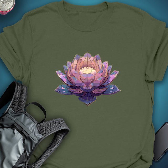 PRISM LOTUS graphic T-shirt – Festival clothing by Triptees