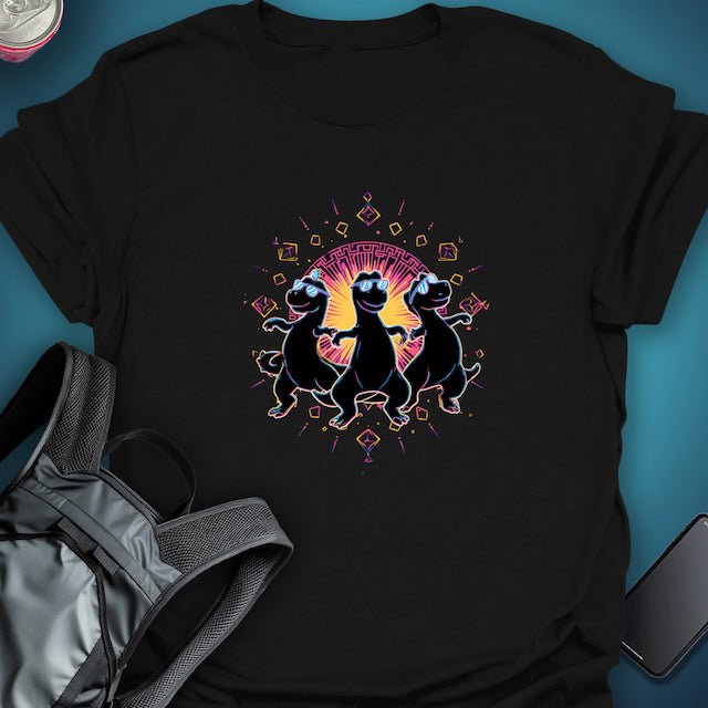 Rave Rexs graphic T-shirt – Festival clothing by Triptees