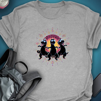 Rave Rexs graphic T-shirt – Festival clothing by Triptees