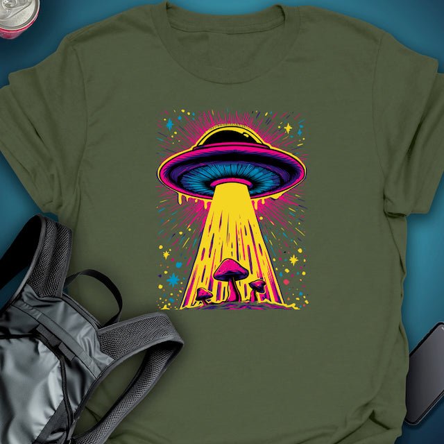 Retro Encounter graphic T-shirt – Festival clothing by Triptees