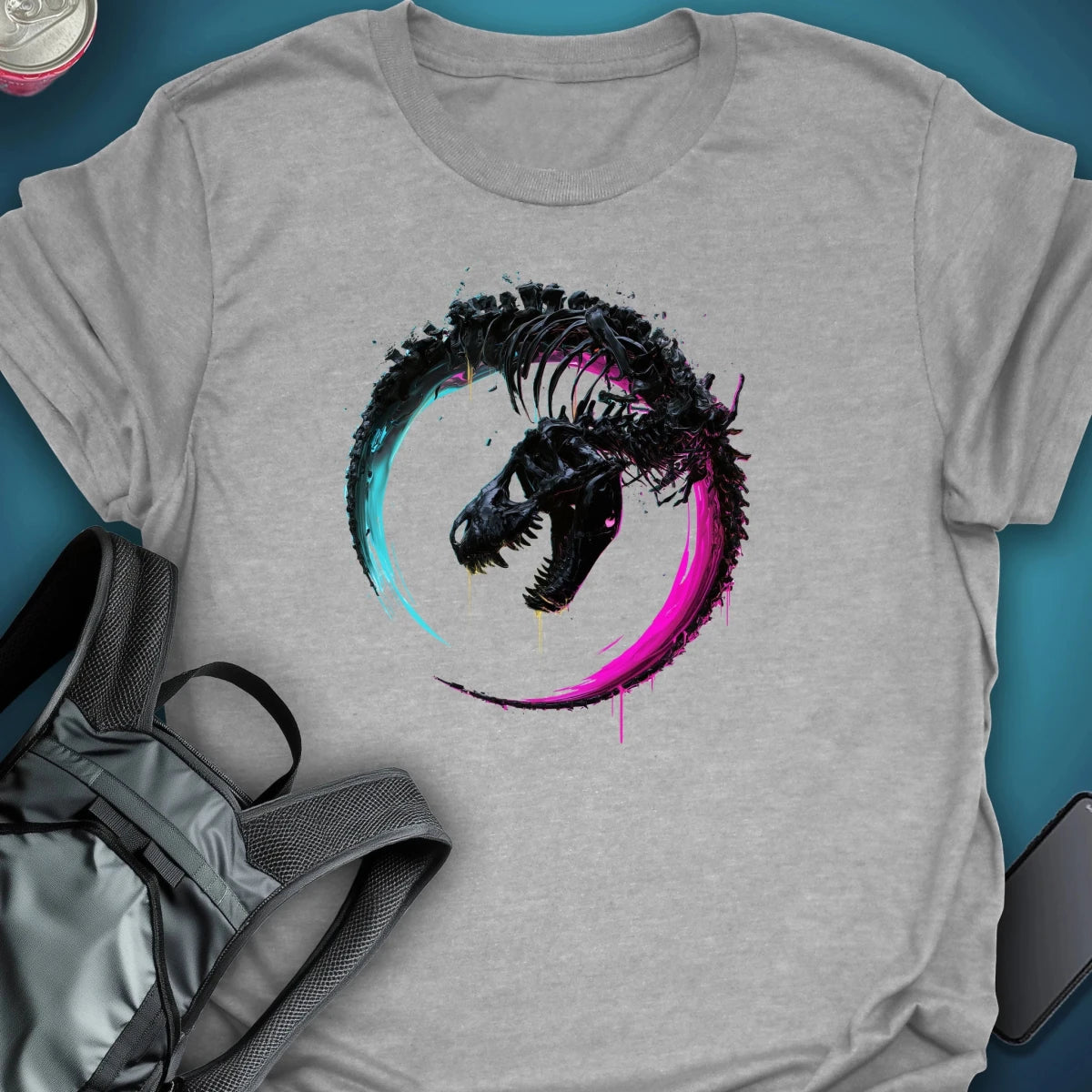 Rex Remains Graphic T-shirt graphic T-shirt – Festival clothing by Triptees