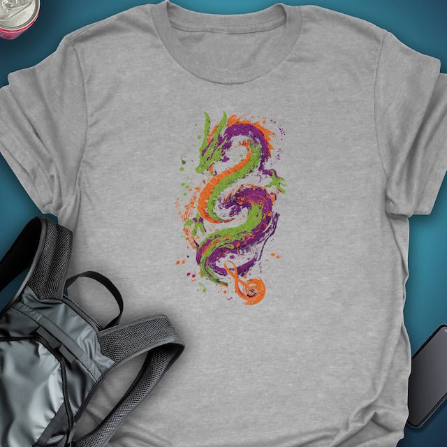 Rhythm Dragon graphic T-shirt – Festival clothing by Triptees