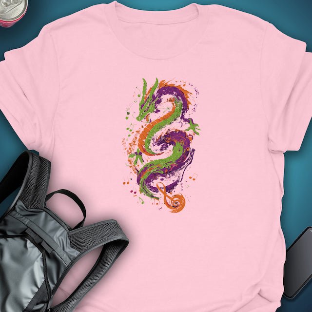 Rhythm Dragon graphic T-shirt – Festival clothing by Triptees