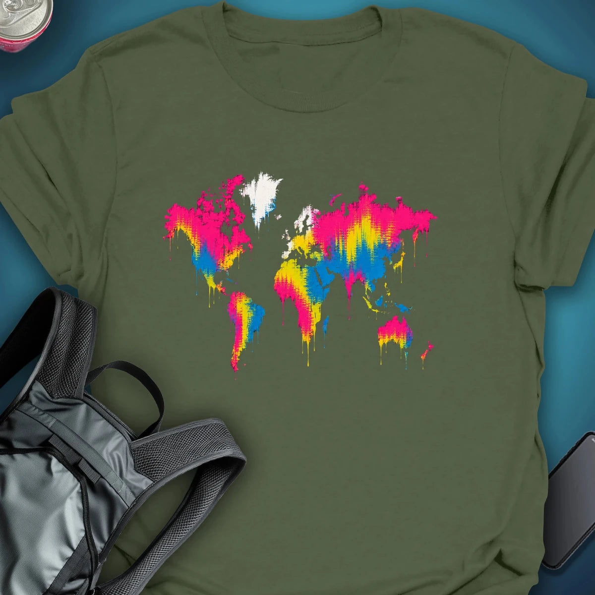 Same Frequency graphic T-shirt – Festival clothing by Triptees