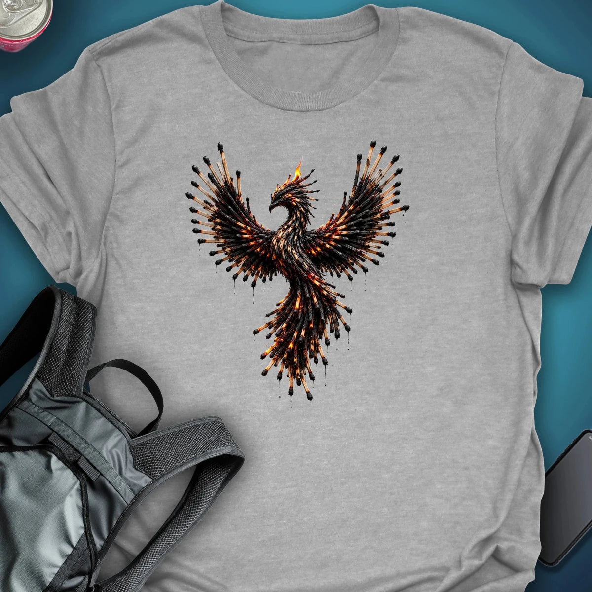 Scorchwing Graphic T-shirt graphic T-shirt – Festival clothing by Triptees