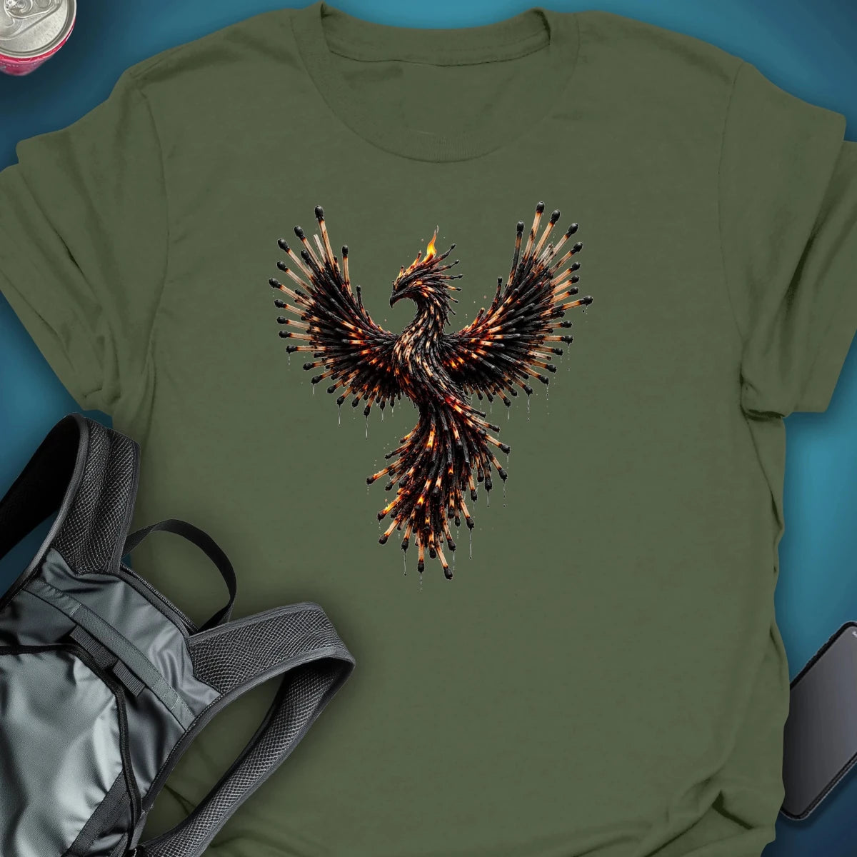 Scorchwing Graphic T-shirt graphic T-shirt – Festival clothing by Triptees
