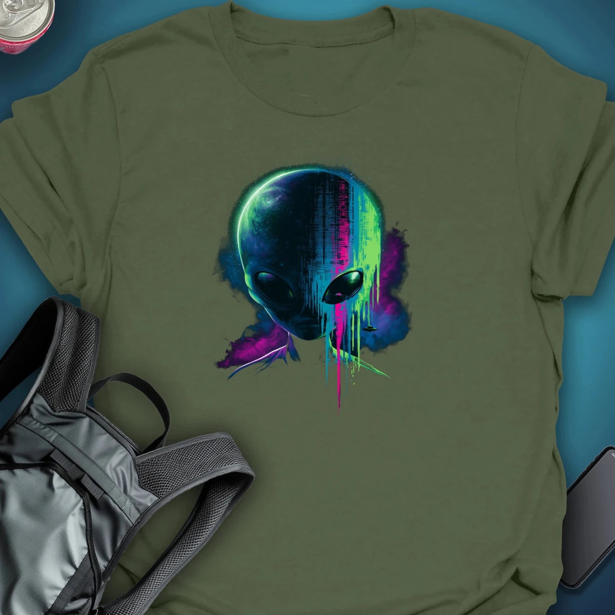 Signal From Elsewhere graphic T-shirt – Festival clothing by Triptees