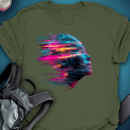 Signalborn graphic T-shirt – Festival clothing by Triptees