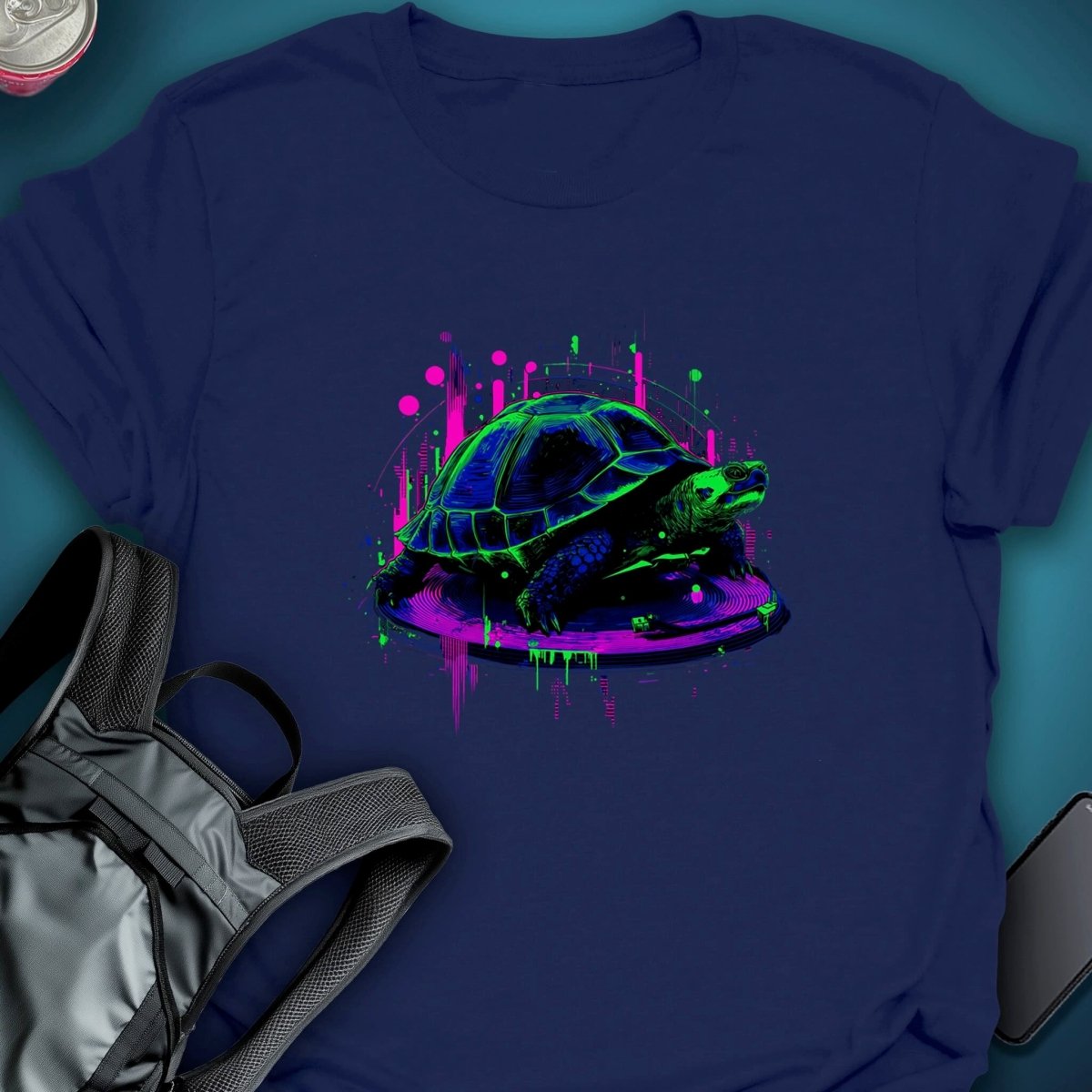 Slow Beats graphic T-shirt – Festival clothing by Triptees