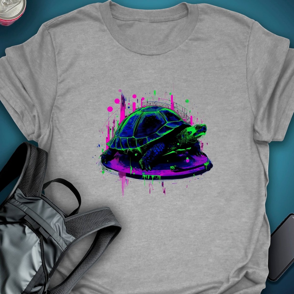 Slow Beats graphic T-shirt – Festival clothing by Triptees