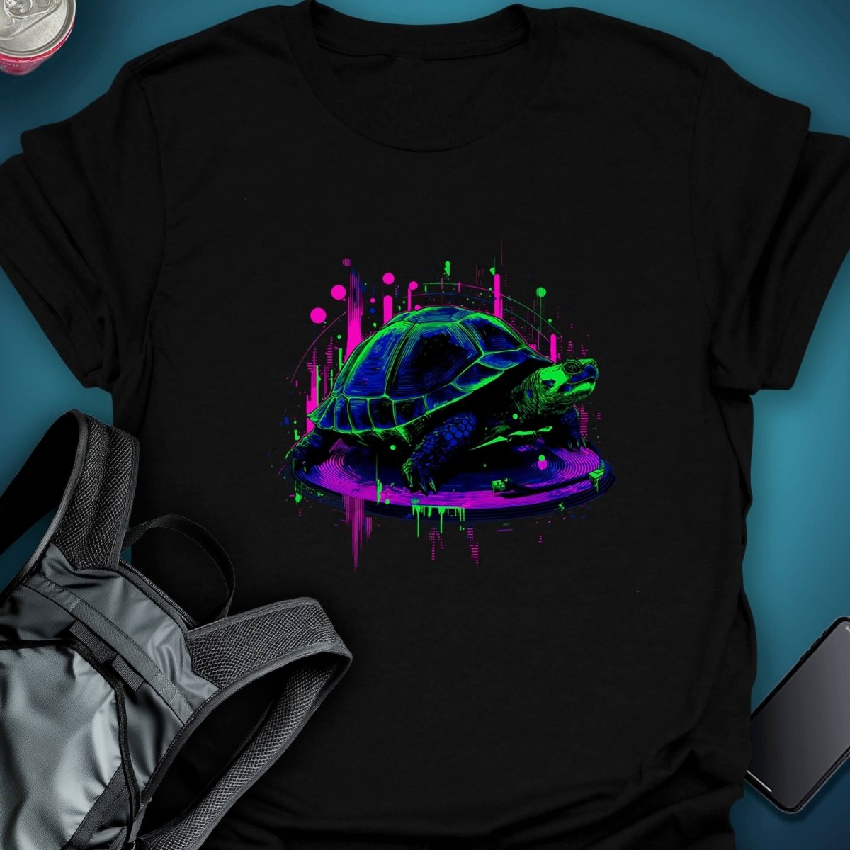 Slow Beats graphic T-shirt – Festival clothing by Triptees