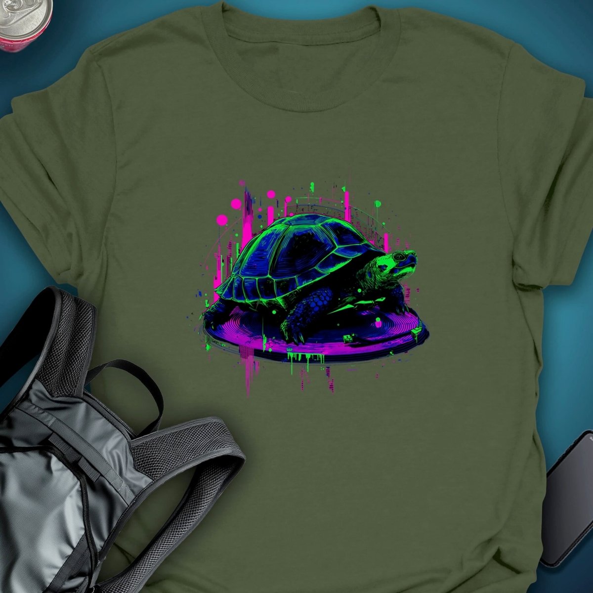 Slow Beats graphic T-shirt – Festival clothing by Triptees