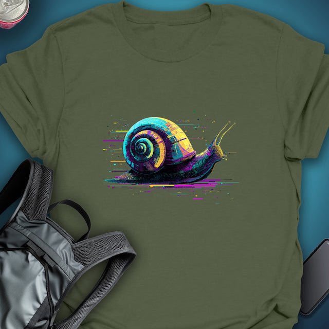 Slow Motion graphic T-shirt – Festival clothing by Triptees
