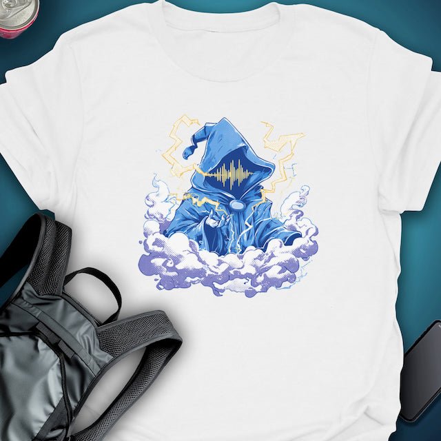 Soundwave Sorcerer graphic T-shirt – Festival clothing by Triptees