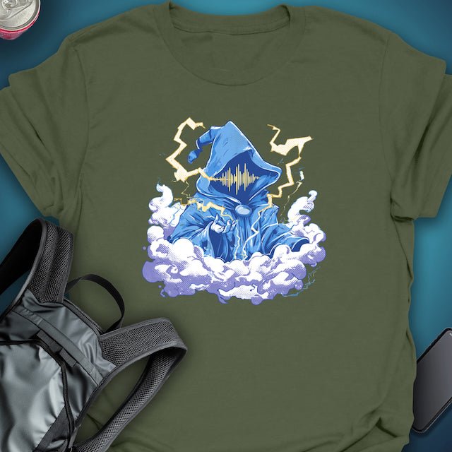 Soundwave Sorcerer graphic T-shirt – Festival clothing by Triptees