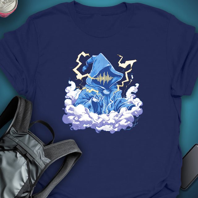 Soundwave Sorcerer graphic T-shirt – Festival clothing by Triptees