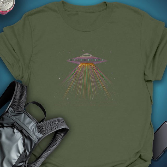 Spectrum Abduction graphic T-shirt – Festival clothing by Triptees