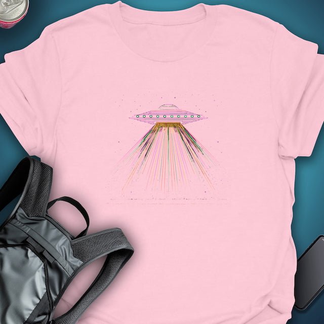 Spectrum Abduction graphic T-shirt – Festival clothing by Triptees