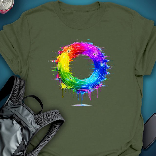 SPECTRUM LOOP graphic T-shirt – Festival clothing by Triptees