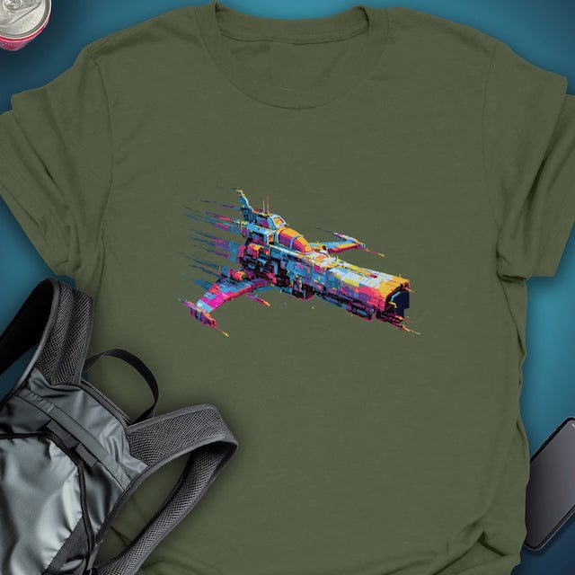 Star Runner graphic T-shirt – Festival clothing by Triptees