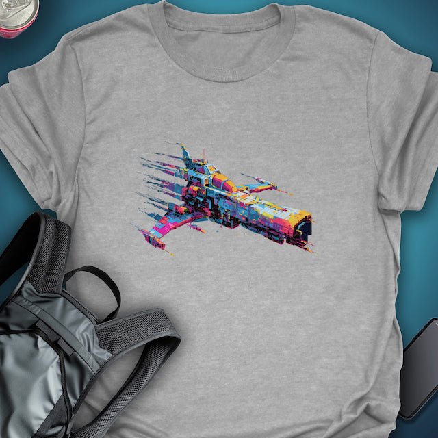 Star Runner graphic T-shirt – Festival clothing by Triptees