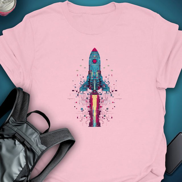 Stellar Launch graphic T-shirt – Festival clothing by Triptees