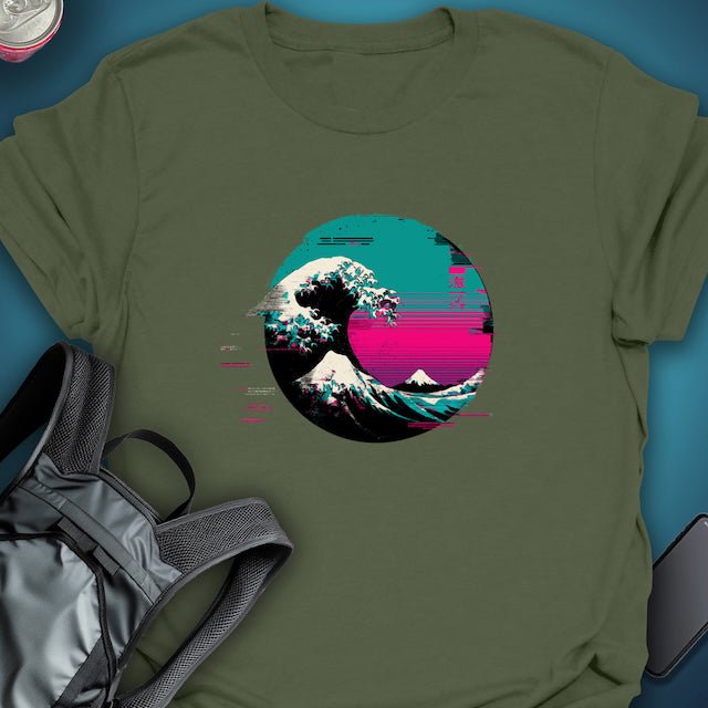 Tidal Signal graphic T-shirt – Festival clothing by Triptees