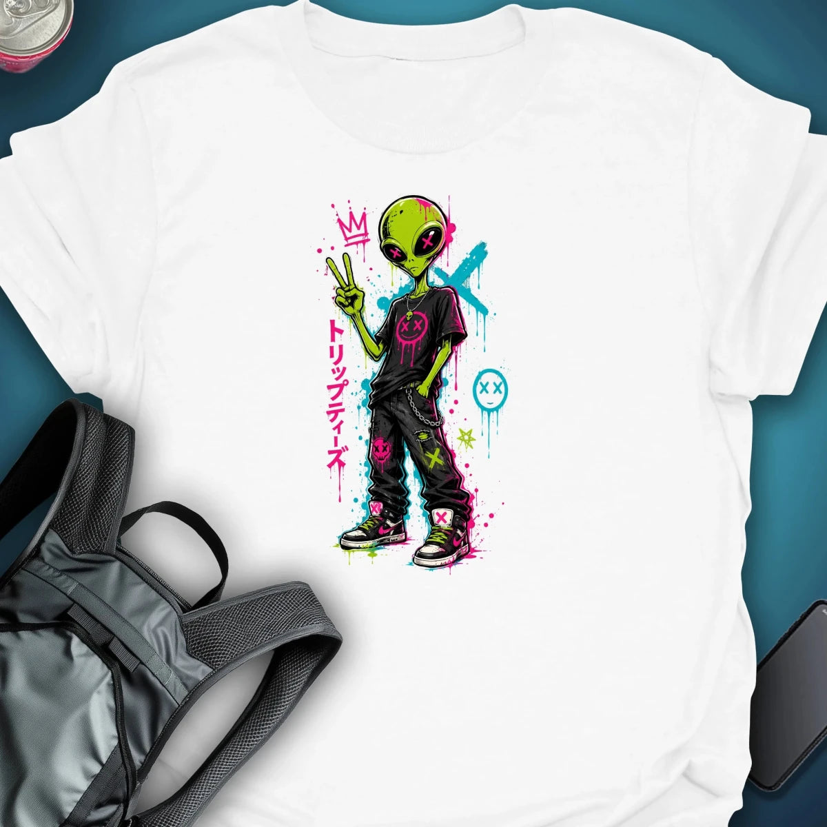 Trip: Peace Out Graphic T-Shirt graphic T-shirt – Festival clothing by Triptees
