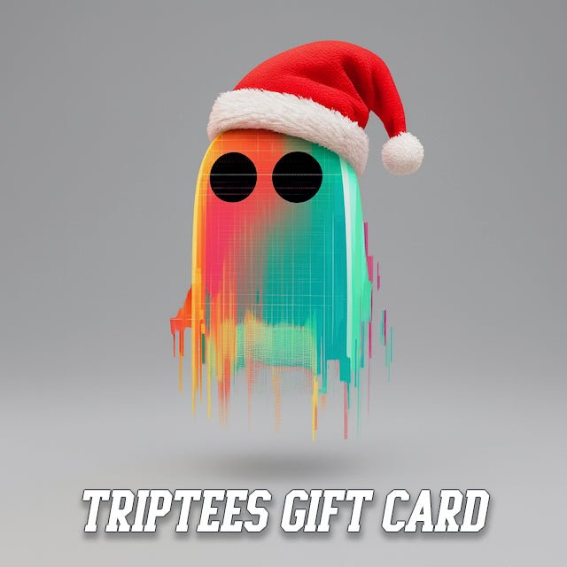 Triptees Gift Card graphic T-shirt – Festival clothing by Triptees