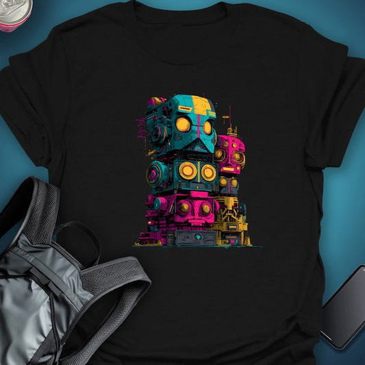 TripTees T-Shirt Bass Totem graphic T-shirt – Festival clothing by Triptees