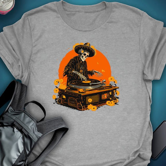 TripTees T-Shirt Deadbeat DJ graphic T-shirt – Festival clothing by Triptees