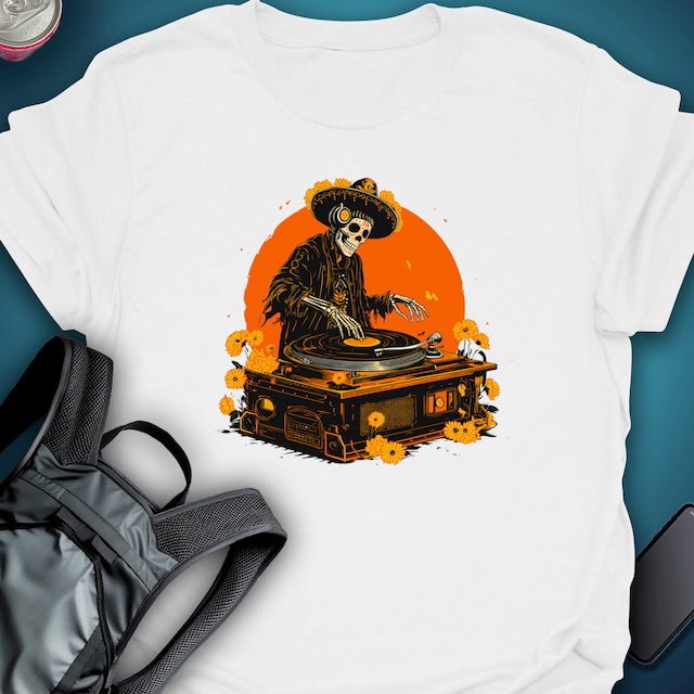TripTees T-Shirt Deadbeat DJ graphic T-shirt – Festival clothing by Triptees
