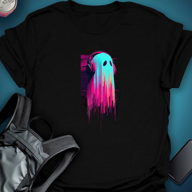 TripTees T-Shirt Echo Ghost graphic T-shirt – Festival clothing by Triptees