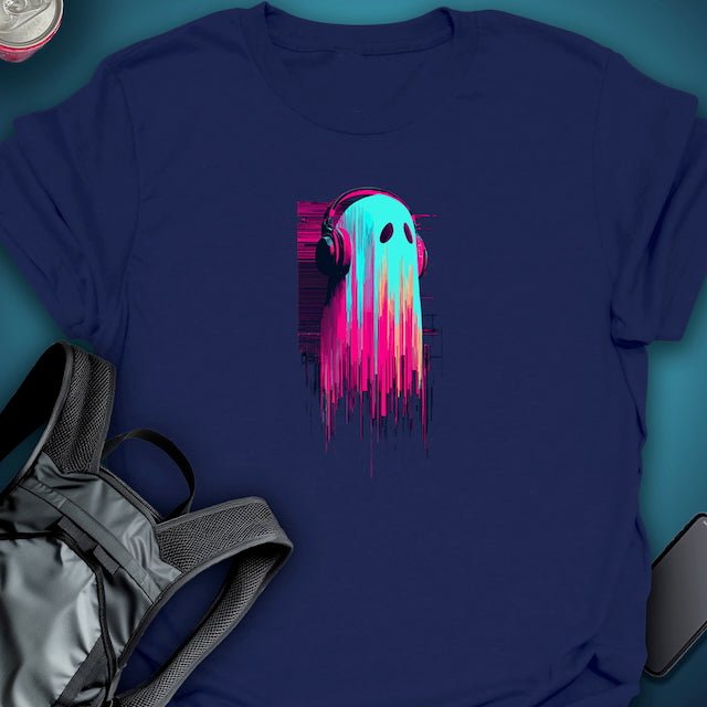 TripTees T-Shirt Echo Ghost graphic T-shirt – Festival clothing by Triptees