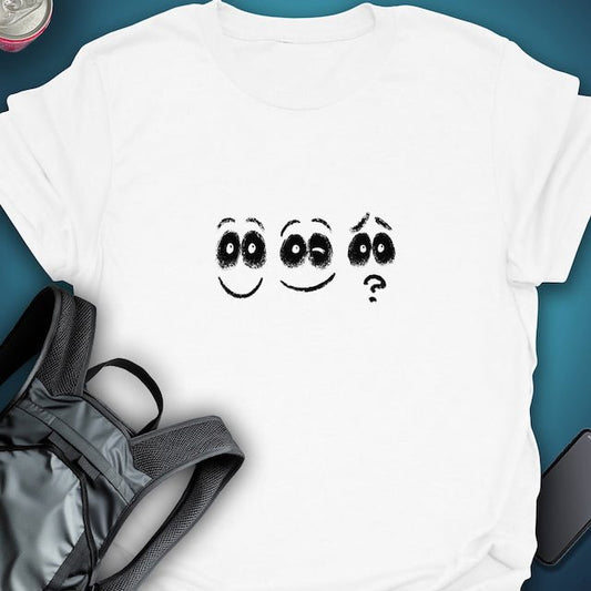 Triptees T-shirt Emoji 3 graphic T-shirt – Festival clothing by Triptees
