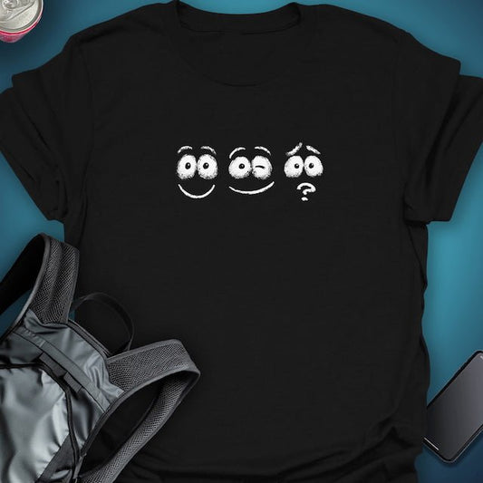 Triptees T-shirt Emoji 3 graphic T-shirt – Festival clothing by Triptees