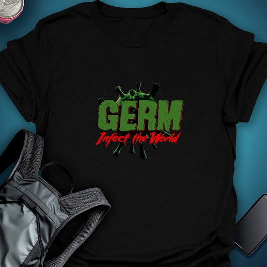 Triptees T-shirt Germ Infect graphic T-shirt – Festival clothing by Triptees