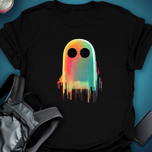 Triptees T-shirt Glitch Ghost OG graphic T-shirt – Festival clothing by Triptees