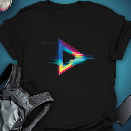 Triptees T-shirt Glitch Play graphic T-shirt – Festival clothing by Triptees