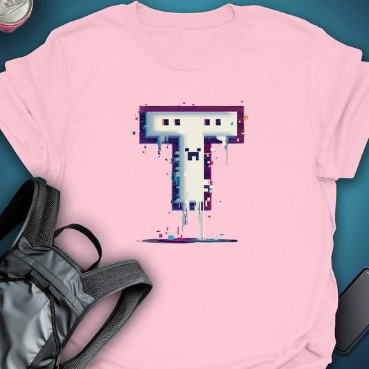 Triptees T-shirt Glitchcore T graphic T-shirt – Festival clothing by Triptees