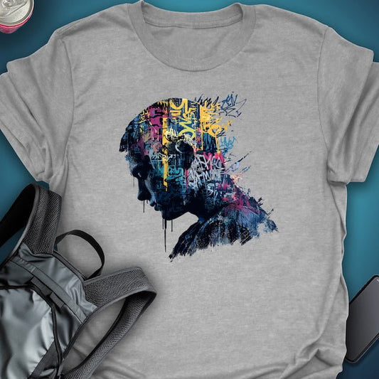 TripTees T-Shirt Graffiti Soul graphic T-shirt – Festival clothing by Triptees