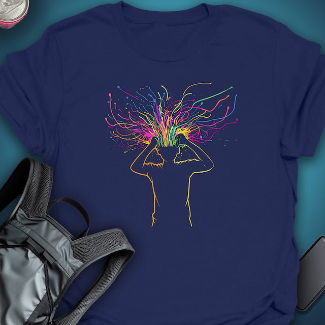 Triptees T-shirt Mind Blown OG graphic T-shirt – Festival clothing by Triptees