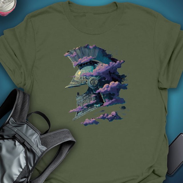 TripTees T-Shirt Neon Centurion graphic T-shirt – Festival clothing by Triptees