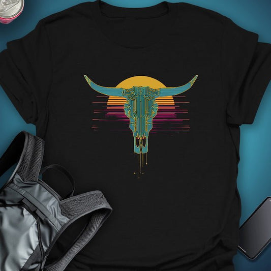 Triptees T-shirt Neon Stampede graphic T-shirt – Festival clothing by Triptees