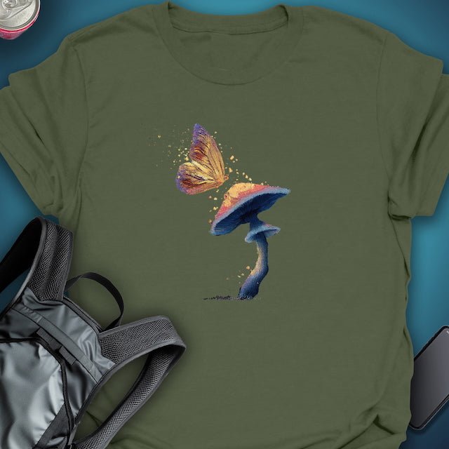 TripTees T-Shirt Shroom Bloom graphic T-shirt – Festival clothing by Triptees