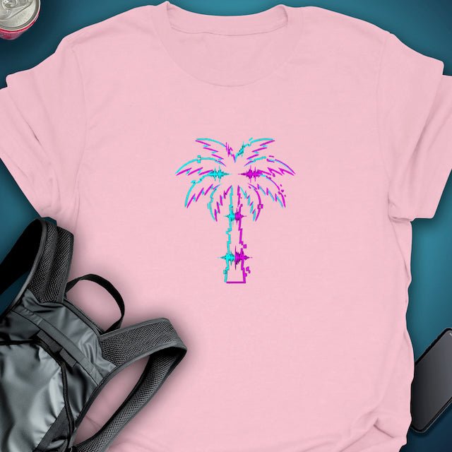 Ultra Palm Pulse graphic T-shirt – Festival clothing by Triptees