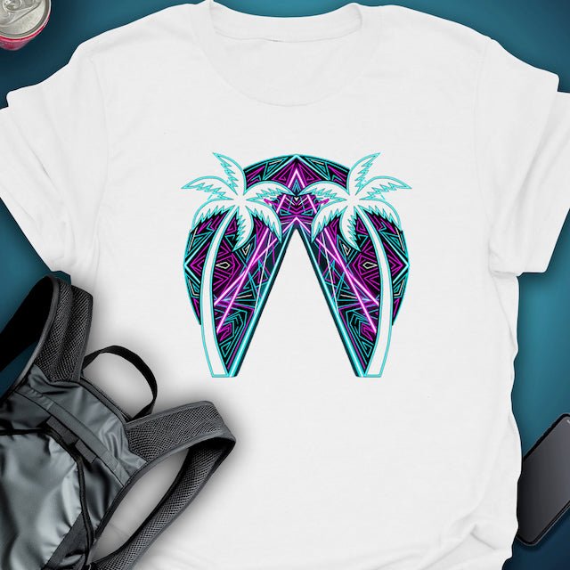 Ultra Palms Gateway graphic T-shirt – Festival clothing by Triptees
